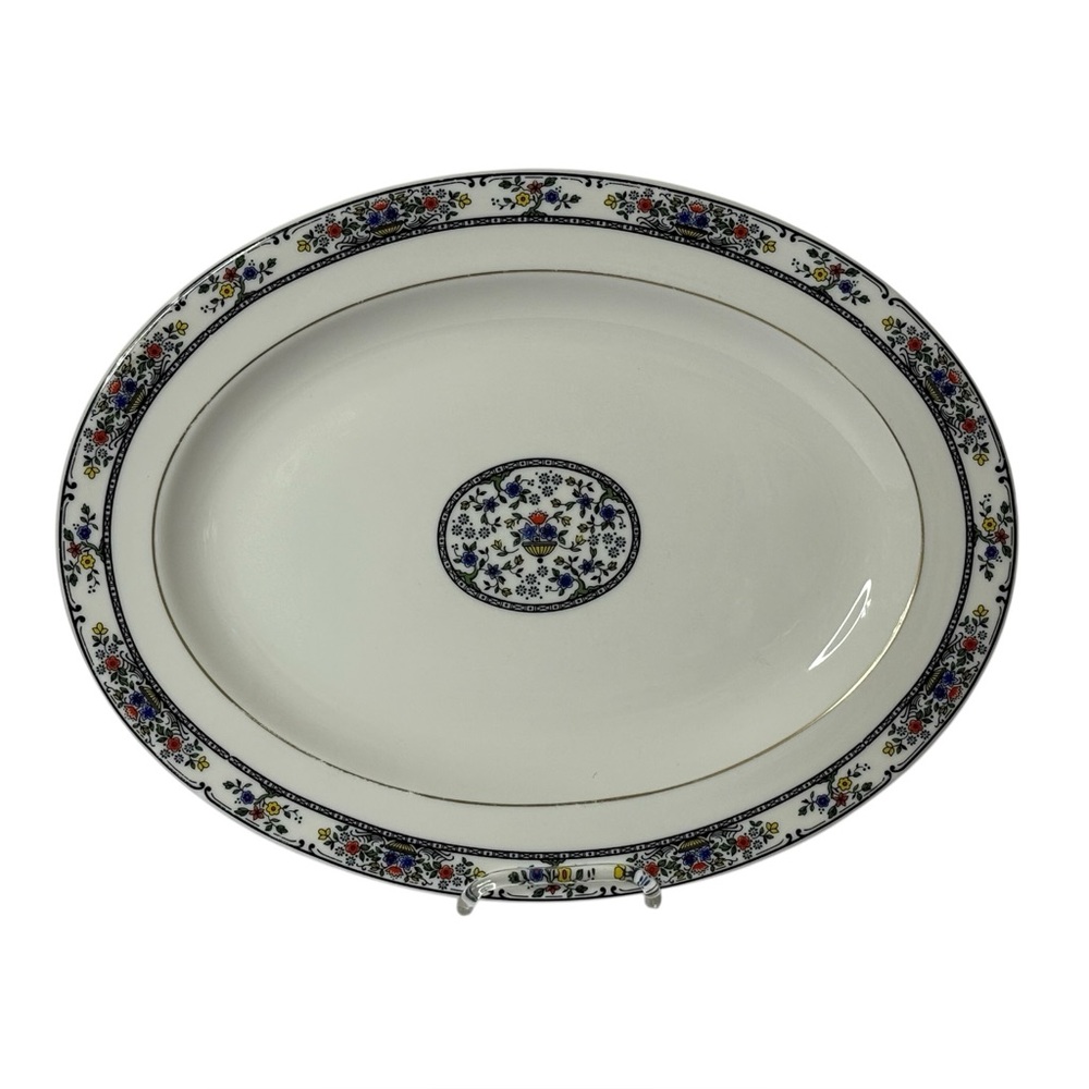 Vintage‎ 1975 Royal Doulton Tavistock Floral China Platter